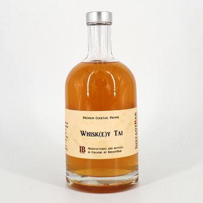 Whisk(e)y Tai - Premium Cocktail Premix statt Fertigcocktail