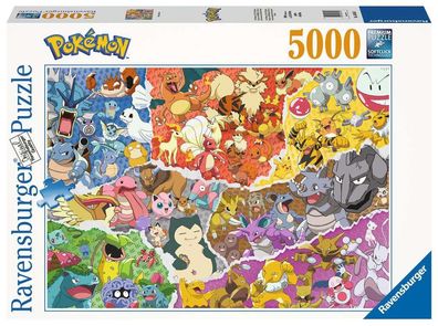 Ravensburger 16845 Pokémon XXL Allstars 5000 Teile Puzzle