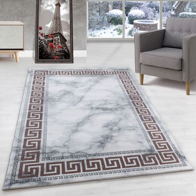Kinsley Rustikal Stil Geometrisch Qualität Grau Flach Teppich Heim Mittelgroße 