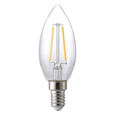 Nordlux LED E14 Leuchtmittel Kerze 2,5W 250lm 2700K 360° Filament/ Energie Effizienz