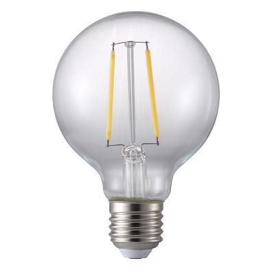 Nordlux LED E27 Leuchtmittel 80 Globe 4,4W 470lm 2700K 360° Filament/ Energie Effizie
