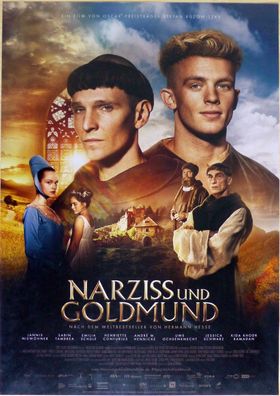 Narziss und Goldmund - Original Kinoplakat A1 - nach Hermann Hesse - Filmposter