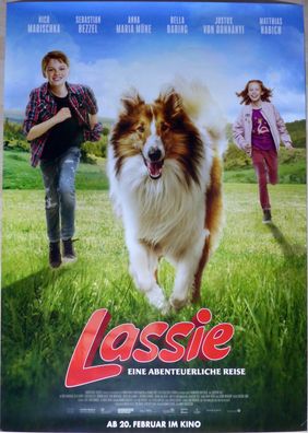 Lassie - Eine abenteuerliche Reise - Orig Kinoplakat A1 - Nico Marischka - Filmposter