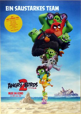 Angry Birds 2 - Original Kinoplakat A1 - Filmposter