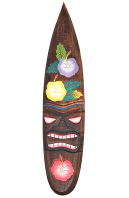 Tiki Bar Deko Surfboard aus Hartholz 100cm  Surfbrett Hawaii Maui Lounge Bar 