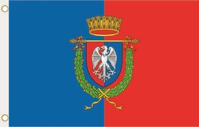 Fahne Flagge Rom Provinz (Italien) Hissflagge 90 x 150 cm