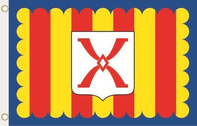 Fahne Flagge Ham-sur-Heure-Nalines (Belgien) Hissflagge 90 x 150 cm