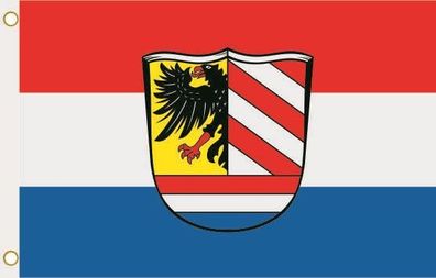 Fahne Flagge Lichtenau (Franken) Hissflagge 90 x 150 cm