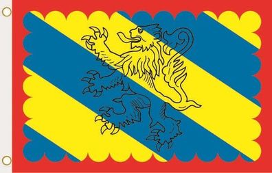 Fahne Flagge Silly (Belgien) Hissflagge 90 x 150 cm