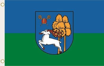 Fahne Flagge Elk Lyck (Polen) Hissflagge 90 x 150 cm