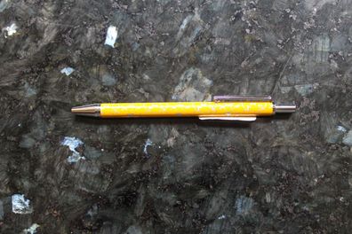 Kugelschreiber "Mini"; Pocket-Kugelschreiber, gelb