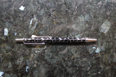 Kugelschreiber Mini; Pocket-Kugelschreiber, schwarz