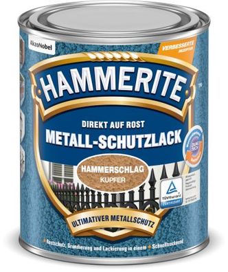 Hammerite Metall Schutzlack Hammerschlag Kupfer 250ml. Nr. 5087610