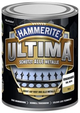 Hammerite Metallschutzlack ULTIMA matt Verkehrsweiß RAL9016 Nr. 5379756