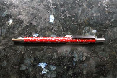 Kugelschreiber Mini; Pocket-Kugelschreiber, rot