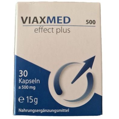 Viaxmed Effect Plus - Das Original 3326,67 €/ kg Natürliches Potenzmittel 30x Kapseln