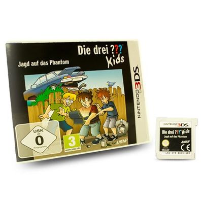3DS Spiel Die Drei ??? / Fragezeichen - Jagd auf das Phantom
