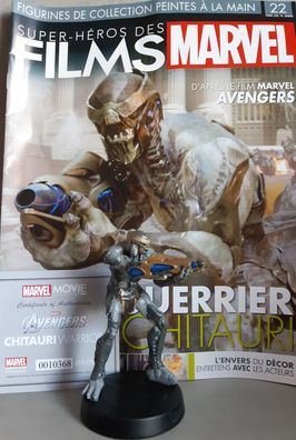 MARVEL MOVIE Collection #22 Chitauri Warrior (The Avengers) Figurine Eaglemoss franzö