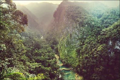 Muralo VLIES Fototapete Tapeten XXL Guatemala-Pools 1149