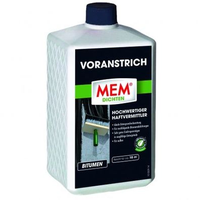 MEM Voranstrich 1 Liter für Dickbeschichtung MEM 2-K Nr. 500429 Lösungsmittelfrei