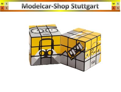 Original Rubik’s Zauberwürfel, Schlüsselanhänger - Motiv: SSB Icons