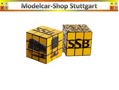 Original Rubik’s Zauberwürfel, Schlüsselanhänger - Motiv: SSB Fahrzeuge
