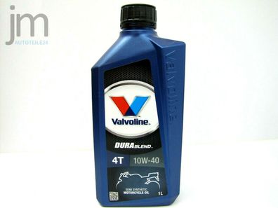 1L (1 Liter) Valvoline Durablend Motoröl Öl SAE 10W-40 4T Motorcycle Oil