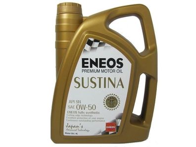 4L (4 Liter) ENEOS Sustina 0W-50 0W50 Motoröl Vollsynthetisch Öl