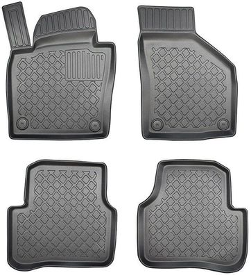 TOP Qualität 4 tlg Fußmatte mit Stopfen für VW Passat B6 B7 Passat Variant CC