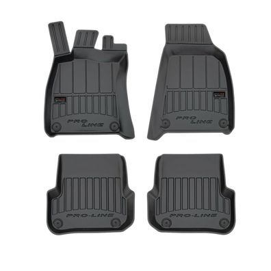 4-teilige Fußmatte 3D TPE für AUDI A6 C6 Bj. 2004-2006