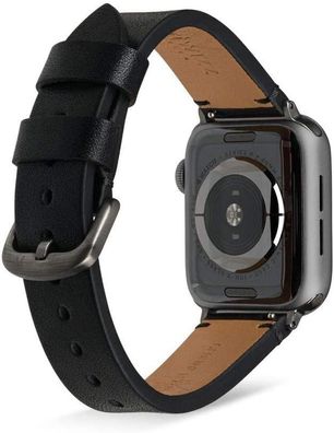 Artwizz WatchBand Leather Armband für Apple Watch 38/40mm Wechselarmband Leder ...