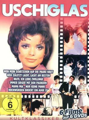 Uschi Glas Kultklassiker DVD 6 Filme auf 6 DVD's Komödie Deutscher Film