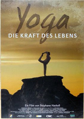 Yoga - Die Kraft des Lebens - Original Kinoplakat A1 - Stéphane Haskell - Filmposter