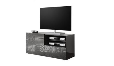 Design TV Unterschrank mit Siebdruck Orim