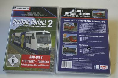 ProTrain Perfect 2 Add-On 8: Stuttgart-Tübingen (PC, 2011, DVD-Box)