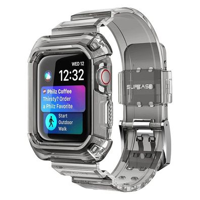Supcase UB Pro Case Hülle für Apple Watch 4/5/6/7/ SE (44MM) transparent
