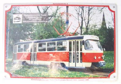 Straßenbahnmuseum Kappel - Einrichtungswagen Tatra T3D-Regelspur Bauj. 1985