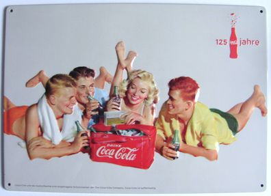 Coca Cola - Drink - Blechschild 20 x 30 cm