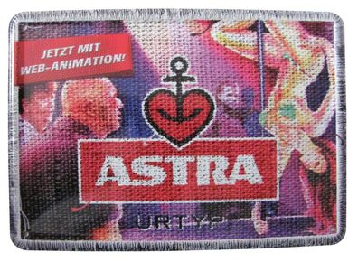 Brauerei Astra - Blechpostkarte - Web Animation - 14,5 x 10 cm