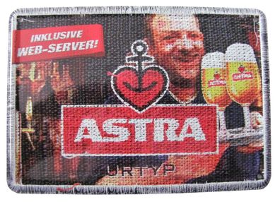 Brauerei Astra - Blechpostkarte - Web-Server - 14,5 x 10 cm