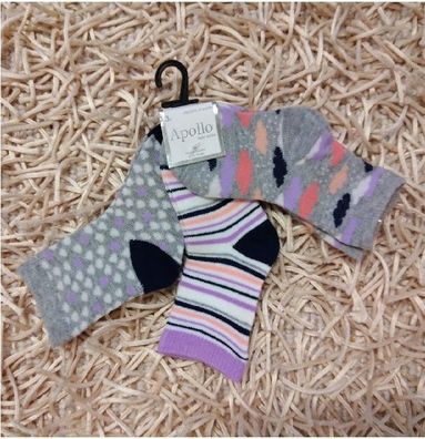 Apollo 3er Pack Baby Socken Unisex Designer Farben Baumwolle Gr.92-98 ab 1-2 Jahre