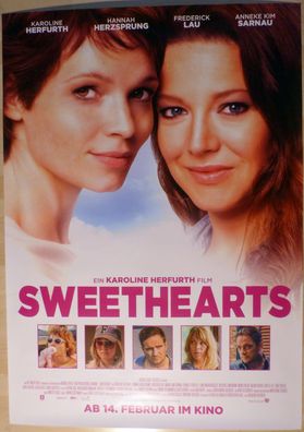 Sweethearts - Original Kinoplakat A0 -Karoline Herfurth Hannah Herzsprung- Filmposter