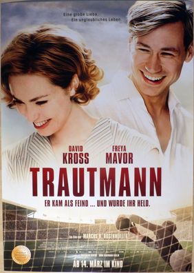 Trautmann - Original Kinoplakat A0 - David Kross, Freya Mavor - Filmposter