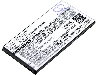 Ersatzakku - CS-AZF410SL - Asus C11P1404 - 3,7 Volt 1150mAh Li-Ion