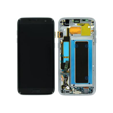 Samsung Galaxy S7 Edge Vollständige Displayeinheit - Schwarz