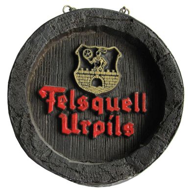 Felsquell Brauerei - Urpils - Zapfhahnschild - 9,5 x 9,5 x 1,6 cm - Kunststoff