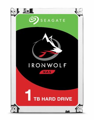 HDD Festplatte 1TB Seagate IronWolf NAS ST1000VN002 Sata III 64MB (D)