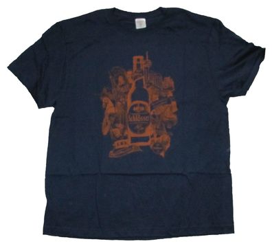 Brauerei Schlösser Alt - Herren T-Shirt - Gr. XL - orange