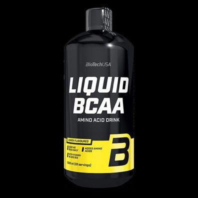 BioTech USA 1000ml Liquid BCAA Aminosäuren Arginin