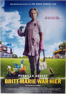 Britt-Marie war hier - Original Kinoplakat A1 - Pernilla August - Filmposter